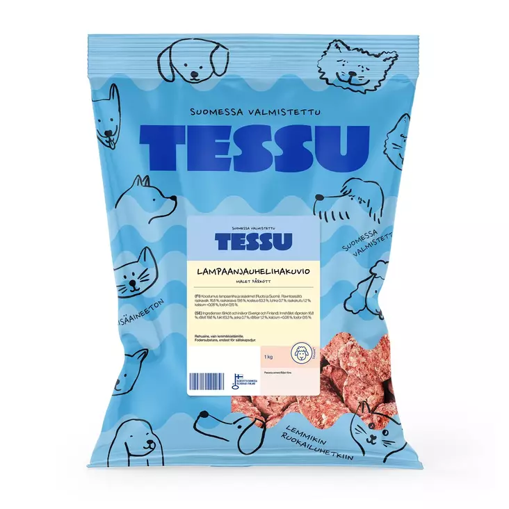 Tessu Lampaanjauhelihakuvio 1kg - LAMMAS raakaruoat - 6420614792261 - 1
