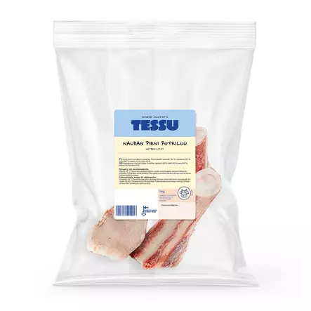 Tessu Naudan pieni putkiluu 1kg - NAUTA raakaruoat - 6420614791172 - 1