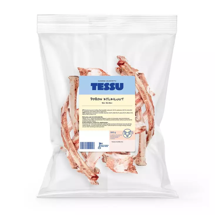 Tessu Poron kylkiluut 300g - PORO raakaruoat - 6420614792902 - 1