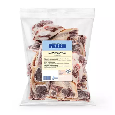 Tessu Naudan rustoluu 2kg - NAUTA raakaruoat - 6420614790014 - 1