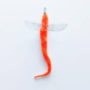 Lentomatonen kirjava oranssi - Kissan lelut - 6429810779496 - 1