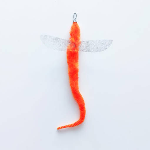 Lentomatonen kirjava oranssi - Kissan lelut - 6429810779496 - 1