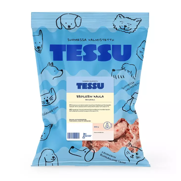 Tessu Broilerin kaula 900g - BROILERI raakaruoat - 6420614791127 - 1