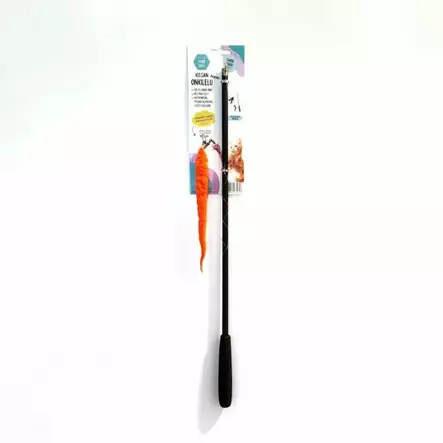 Kissan Onkilelu Maxi matonen musta-orans - Kissan lelut - 6429810779618 - 1