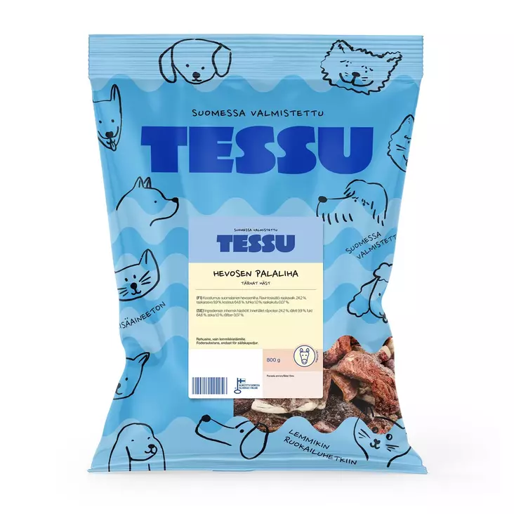 Hevosen palaliha 800g - HEVONEN raakaruoat - 6420614792278 - 1