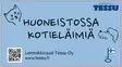 Huoneistossa kotieläimiä-tarrat - Tarvikkeet - 9989 - 1